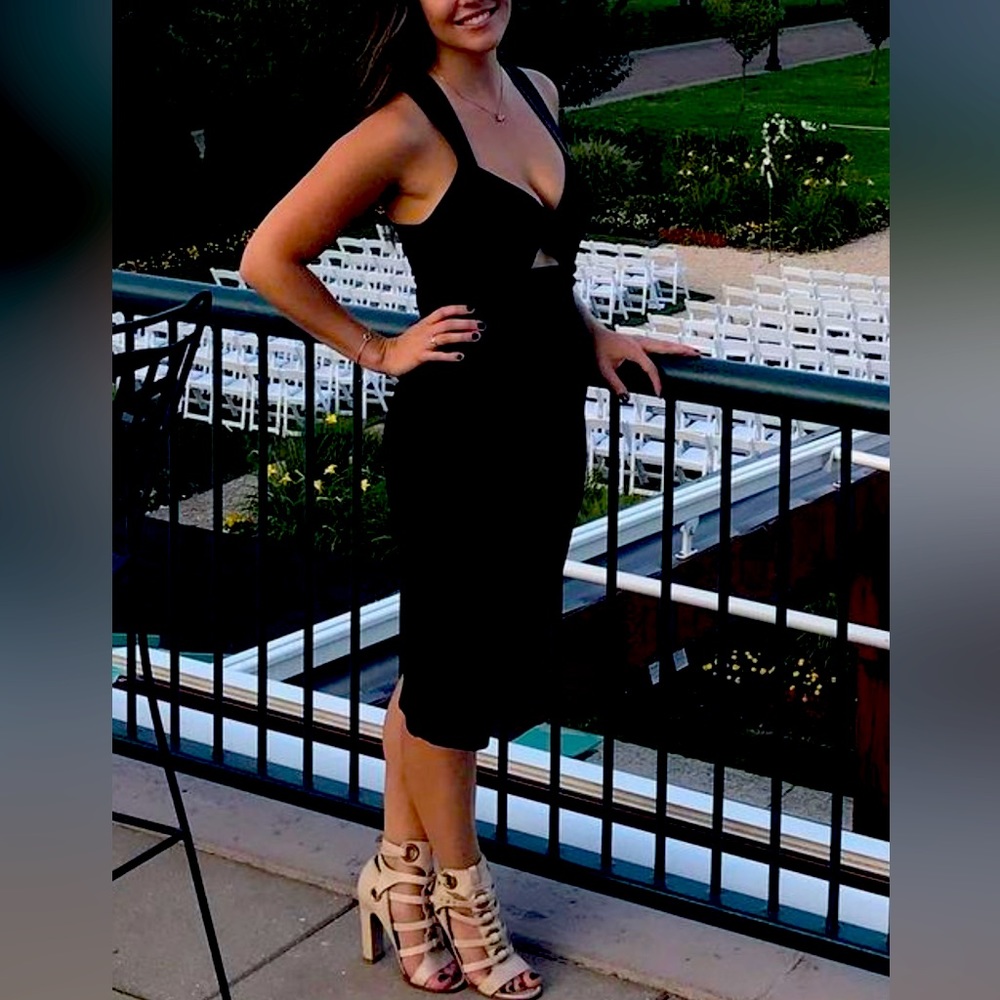 Alice and Olivia midi dress